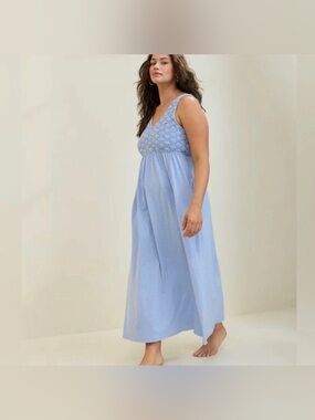 crochet dress for women pattern - Monaco Lace Top and Dress Color:Lantern Leaves Pure Blue Worsted weight cotton/linen blend color-burnt-orange Plus Size Ruffled Lace